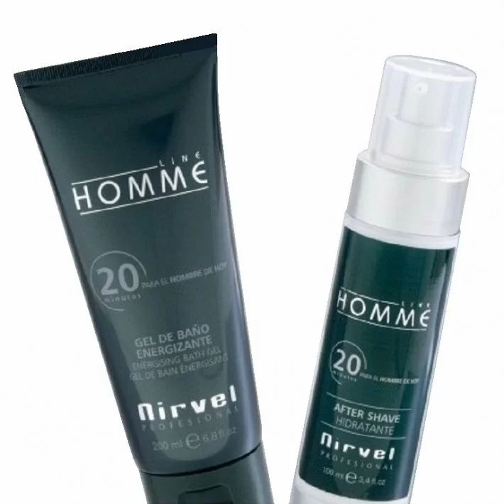 After Shave Antiarrugas 100 Ml. line Homme + Gel Energizante