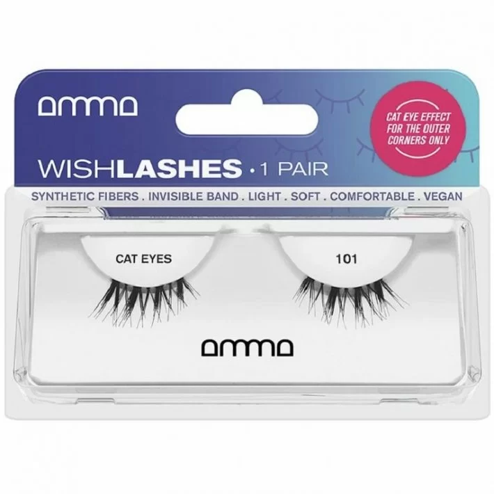 Amma Lashes Pestaas Postizas Wish Lashes Cat Eye 101