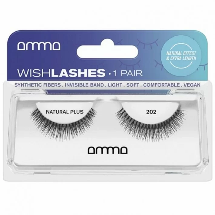 Amma Lashes Pestaas Postizas Wish Lashes Natural 202