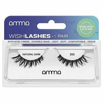 AMMA LASHES PESTAAS POSTIZAS WISH LASHES NATURAL 203