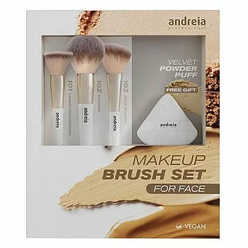 ANDREIA MAKE UP BRUSH SET FOR FACE