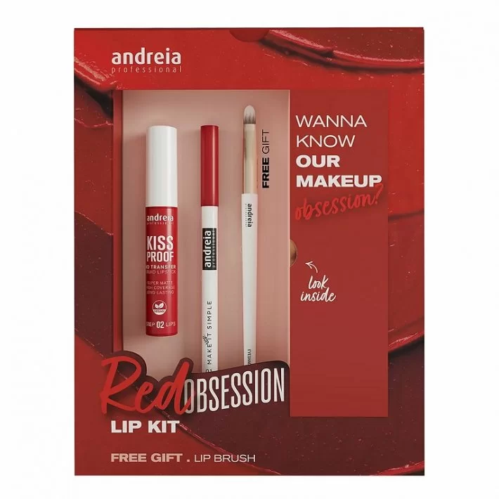 Andreia Red Obsesion Lip Kit