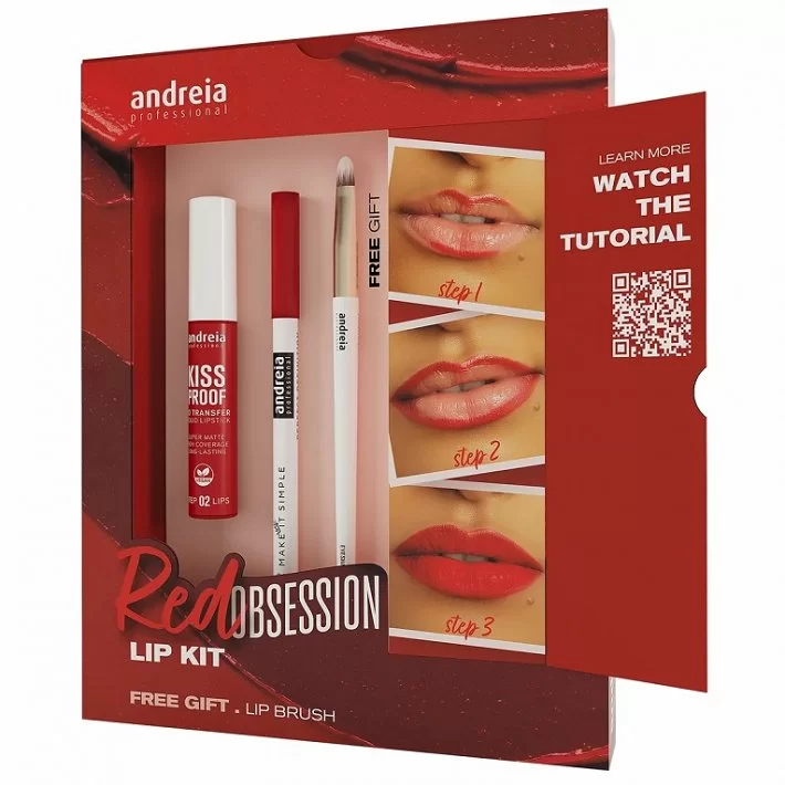 Andreia Red Obsesion Lip Kit_1