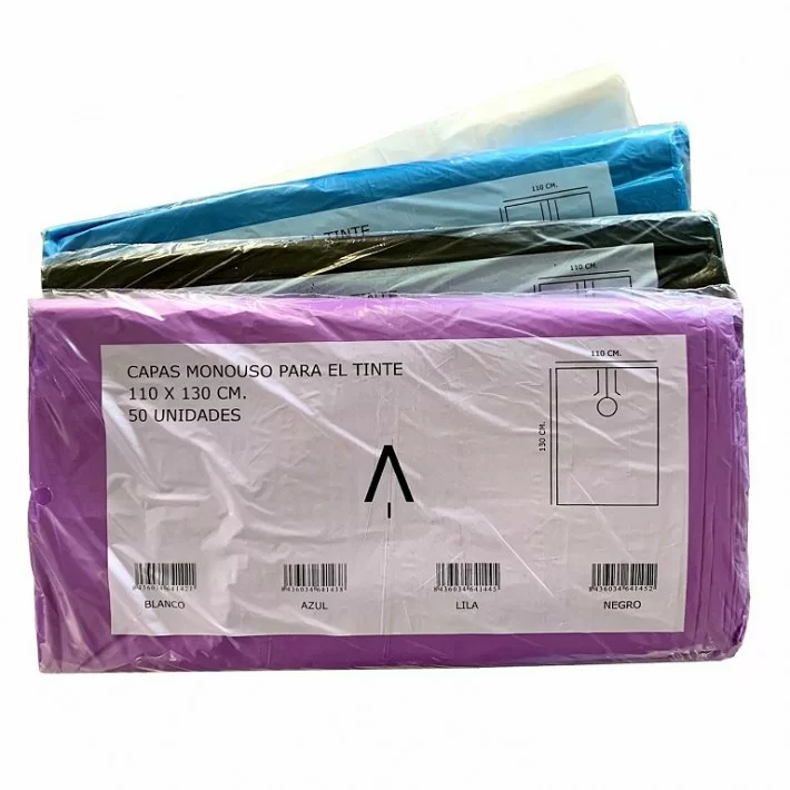 Capas Desechables Plastico Bolsa 50 Unidades 130x110 Ref.r400