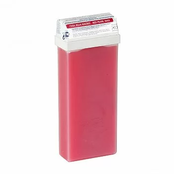 CARTUCHO CERA TIBIA ROJA NACREE ROLLON 110 ML.