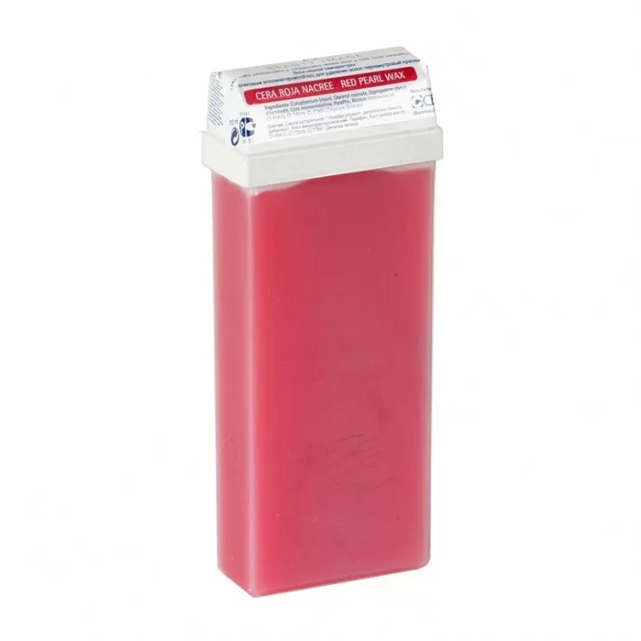 Cartucho Cera Tibia Roja Nacree Rollon 110 Ml.