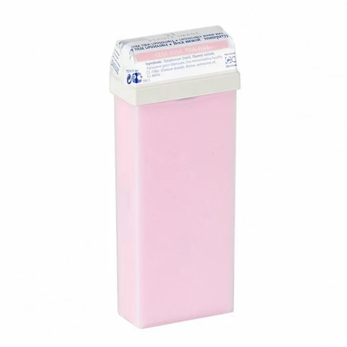 Cartucho Cera Tibia Rosa Rollon 110 Ml.