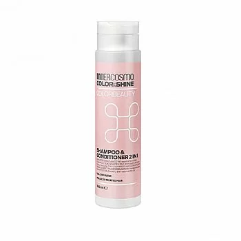 CHAMPU Y SUAVIZANTE 2 EN 1 COLOR BEAUTY 300 ML COLOR & SHINE