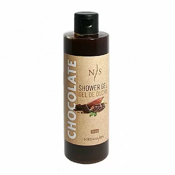 CHOCOLATE SHOWER GEL 250 ML. REF.81006 NIRVANA SPA