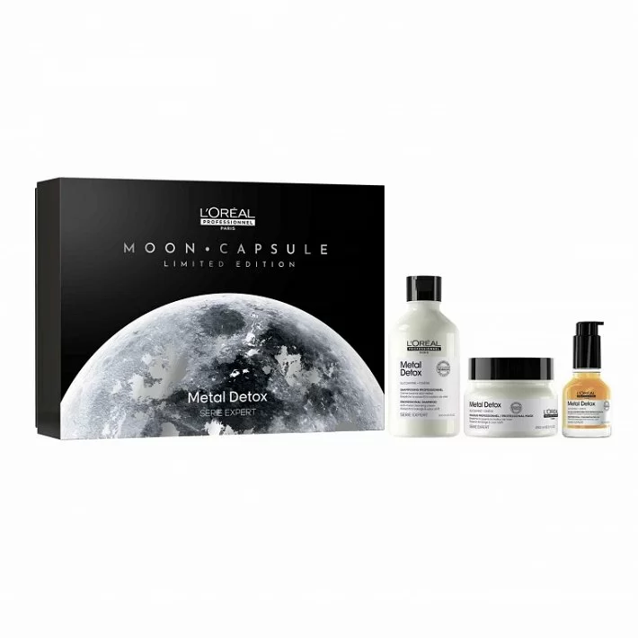 Cofre Edicion Limitada Moon Capsule Metal Detox Loreal Professional