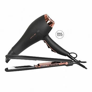 CORIOLISS PLANCHA C3 COPPER + SECADOR FLOW DC 