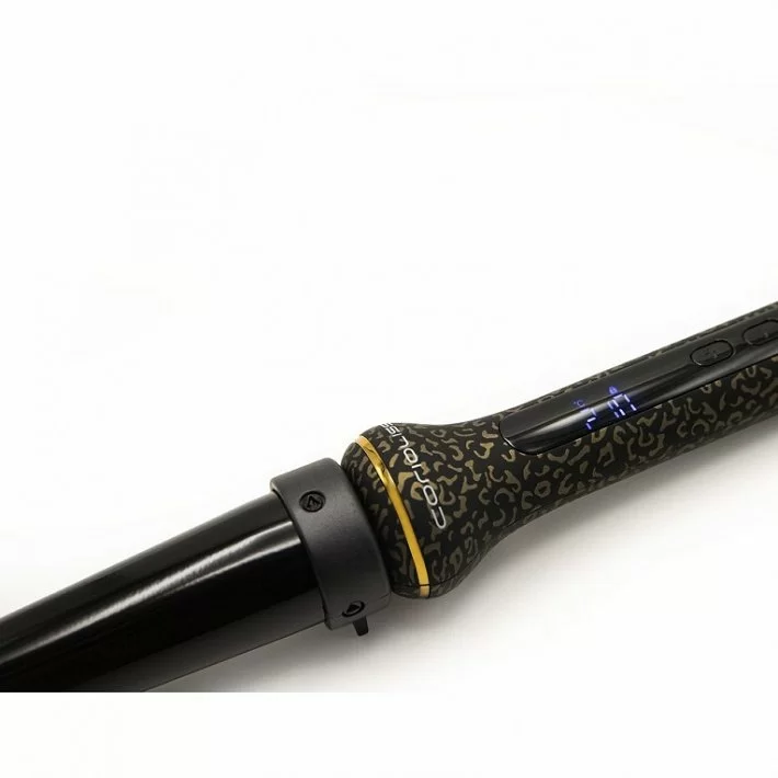 Corioliss Rizador Glamour Wand Gold Leopard Soft Touch Digital_2