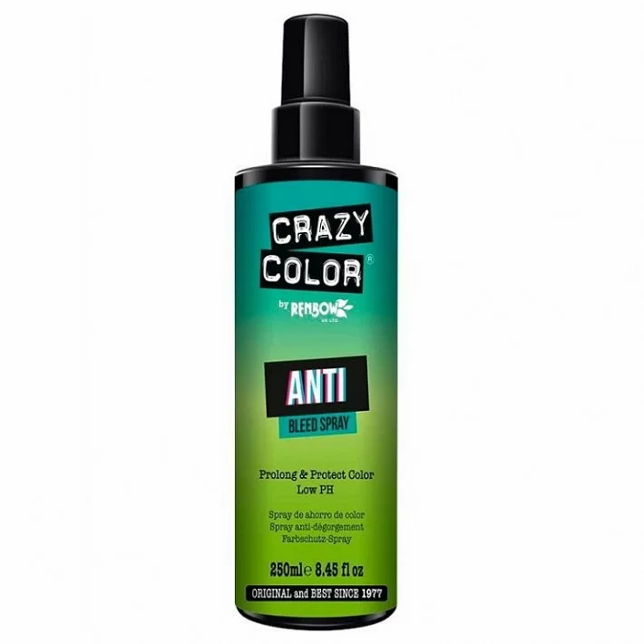 Crazy Color Anti Bleed Spray Prolonga Y Protege El Color 250 Ml.