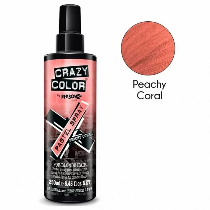 Crazy Color Pastel Spray 250 Ml. Peachy Coral_1