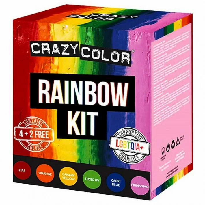 Crazy Color Rainbow Kit 4+2 Free