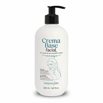 CREMA BASE FACIAL 500 ML. REF.81108 NIRVANA SPA