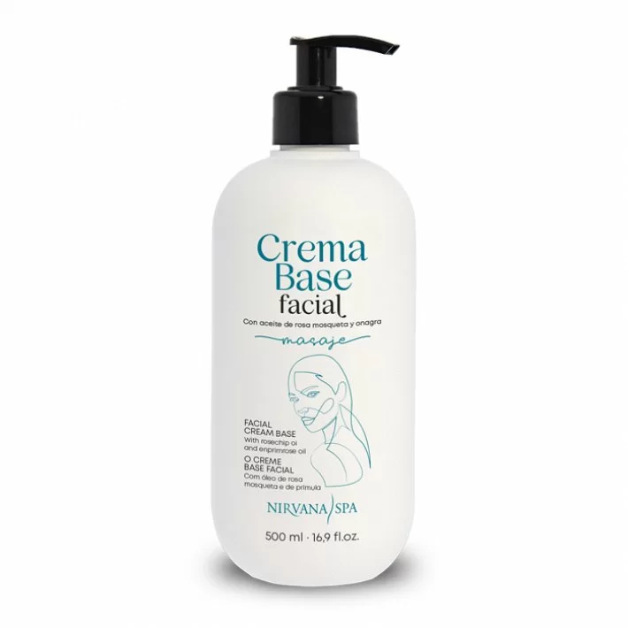 Crema Base Facial 500 Ml. Ref.81108 Nirvana Spa