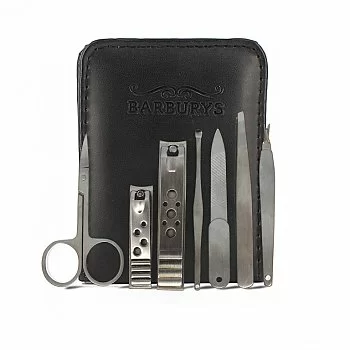 ESTUCHE BARBURYS MANICURA/PEDICURA HOMBRE REF : 6600566