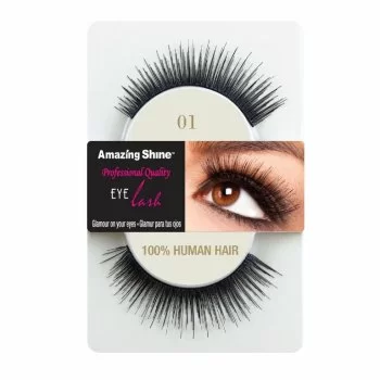 EYE LASH BLACK MODELO 01 REF : 651 AMAZING SHINE