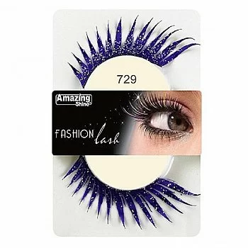 FASHION LASH (MORADO CON PURPURINA) REF : 729 AMAZING SHINE