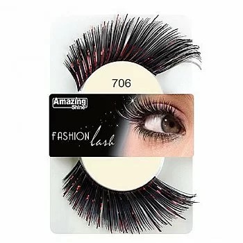 FASHION LASH (NEGRO/ ROJO BRILLANTE) REF : 706 AMAZING SHINE