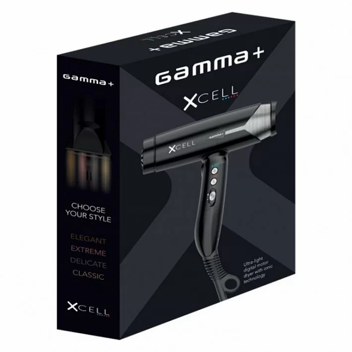 Gammapiu Secador Xcell Negro_1