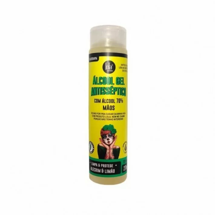 Gel Antiseptiseptico 70% Alcohol Romero Y Limon 270 Gr.