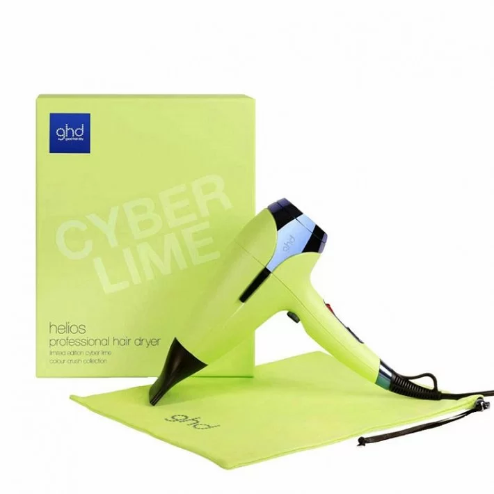 Ghd Helios Professional Hairdryer Cyber Lime Color Crush Collection