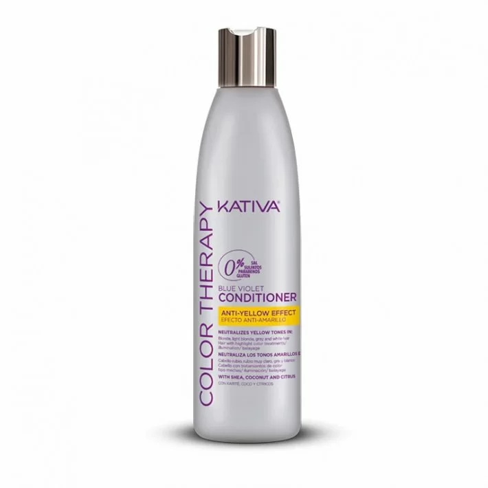 Kativa Color Therapy Anti-antiamarillo Acondicionador 355ml.