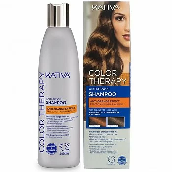 KATIVA COLOR THERAPY ANTI NARANJA CHAMPU 250 ML.