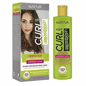 KATIVA KEEP CURL PERFECTOR LEAVE IN CREAM 200 ML