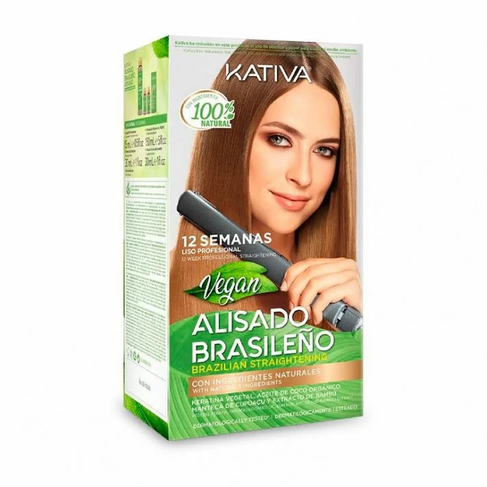 Kativa Kit Alisado Brasileo Vegano