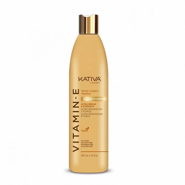 Kativa Vitamina E Biotin Bambu Acondiconador 355ml.