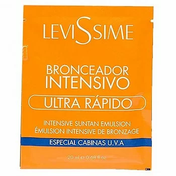 LEVISSIME BRONCEADOR INTENSIVO ULTRA RAPIDO SOBRE 20ML