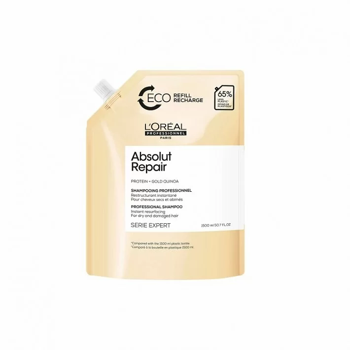 Loreal Champu Absolut Repair Gold Recarga 1500 Ml. Serie Expert