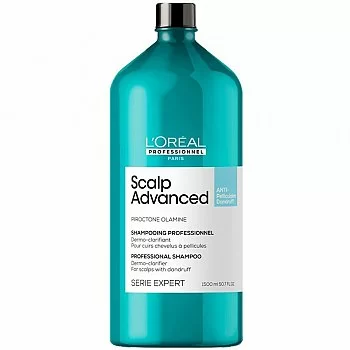 LOREAL CHAMPU LOREAL SCALP ANTI GRASA 1500 ML. SERIE EXPERT