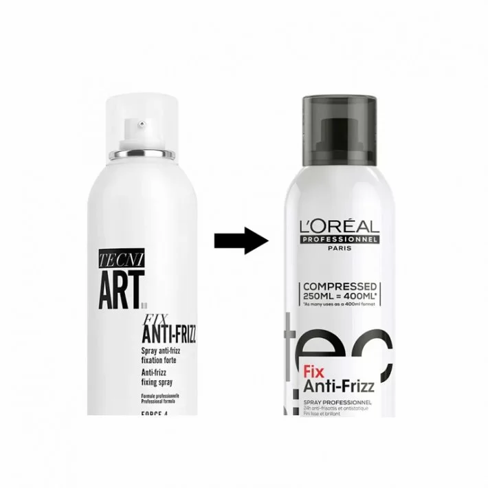 Loreal Fix Anti-frizz Spray 250ml. Tecni.art (compressed 250ml=400ml)_1