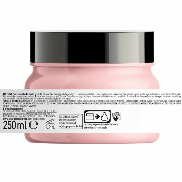 Loreal Mascarilla Gel Vitamino Color 250 Ml. Serie Expert_1