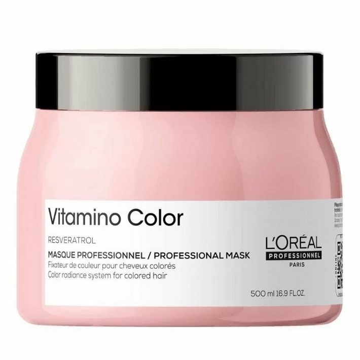 Loreal Mascarilla Gel Vitamino Color 500 Ml. Serie Expert