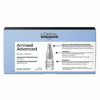 LOREAL TRATAMIENTO ANTI-CAIDA AMINEXIL ADVANCED 10x6 ML. SERIE EXPERT