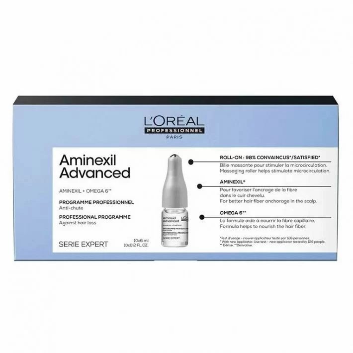 Loreal Tratamiento Anti-caida Aminexil Advanced 10x6 Ml. Serie Expert