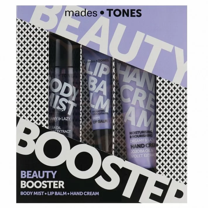 Mades Dreamy & Lazy Beauty Booster (body Mist+hand Cream+lip Balm)