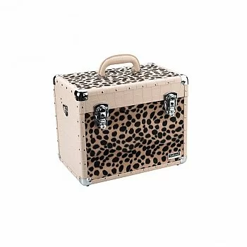 MALETIN CROCO & LEOPARD BEAUTY CASE REF : 0150421 SIBEL