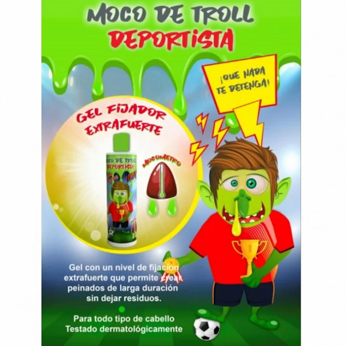 Moco De Troll Deportista Gel Fijador Extrafuerte 300ml._1