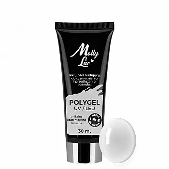 MOLLYLAC ACRIGEL POWDER GEL CLEAR 30 ML