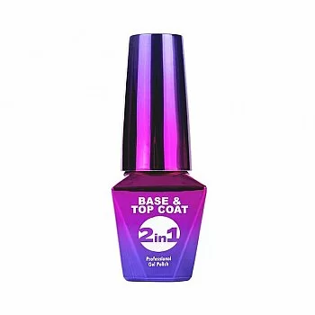 MOLLYLAC BASE & TOP COAT 2 EN 1 10ML