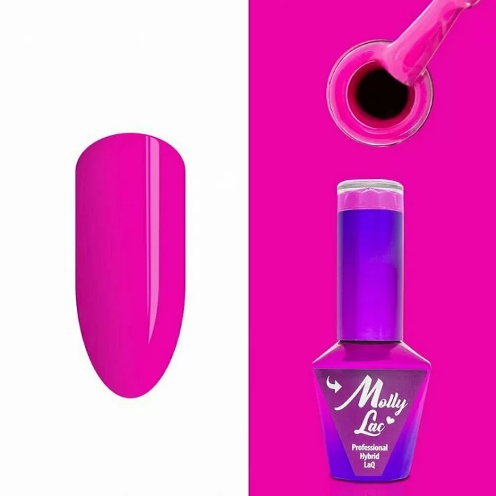 Mollylac Esmalte Semipermanente Flamingo 10 Ml.