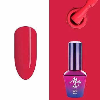 MOLLYLAC ESMALTE SEMIPERMANENTE HEARTS & KISSES 10 ML.