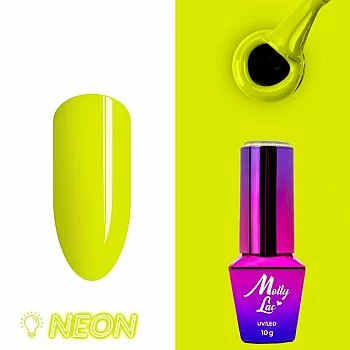 MOLLYLAC ESMALTE SEMIPERMANENTE NEON 10 ML.