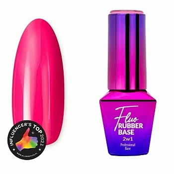 MOLLYLAC FLUO RUBBER BASE 2 EN 1 N6 EXOTICA 10ML